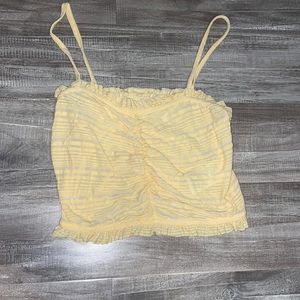 Urban outfitters yellow small top